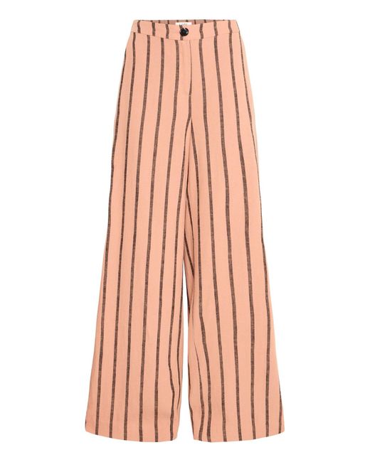 B.Young Pink Leinenhose Byjohanna