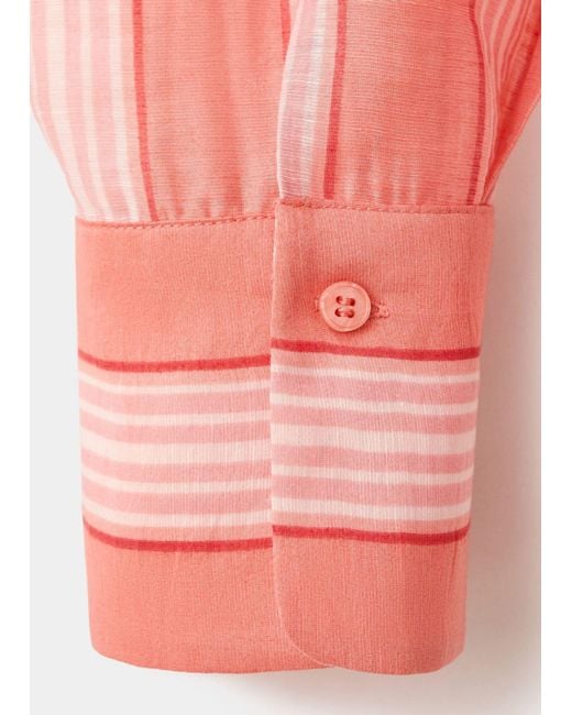 Mango Pink Bluse Clay