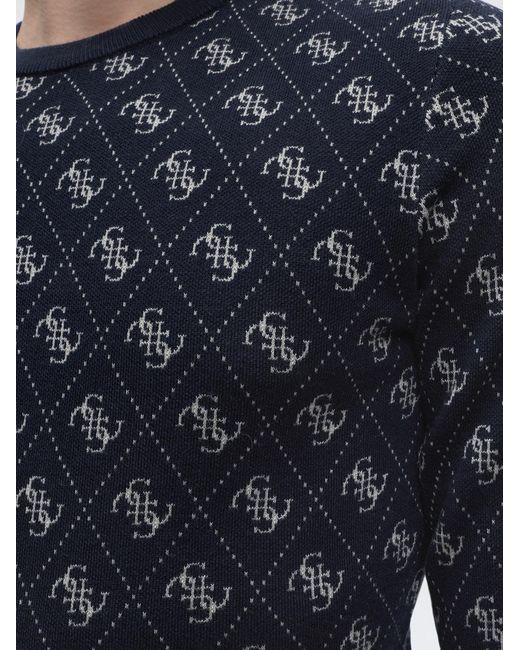 Guess Pullover Martin in Blue für Herren