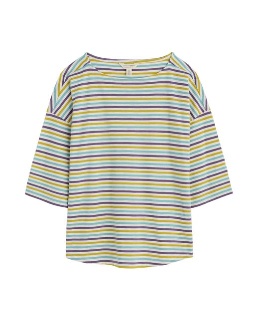 Seasalt Cornwall Green T-Shirt 'Tremayne Quay'