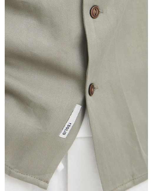 Solid Kurzarmhemd Sdpablo in Gray für Herren