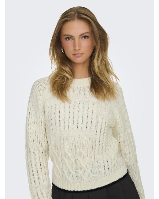 Jdy White Pullover Jassy