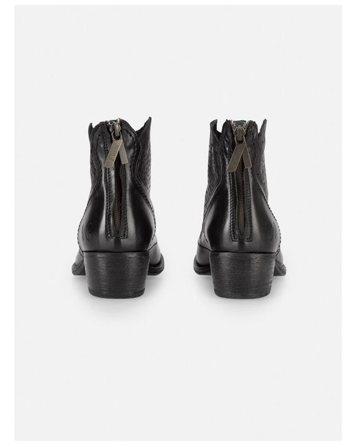 Felmini Wide Fit Black Stiefelette