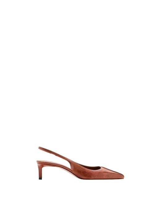 Mango Brown Slingpumps Aura