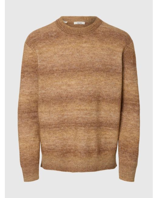 SELECTED Pullover in Natural für Herren