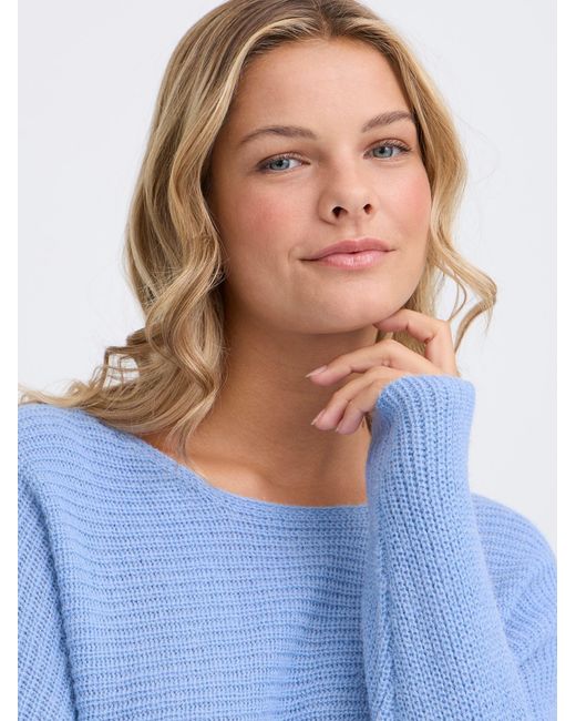 Fransa Blue Pullover Freretta