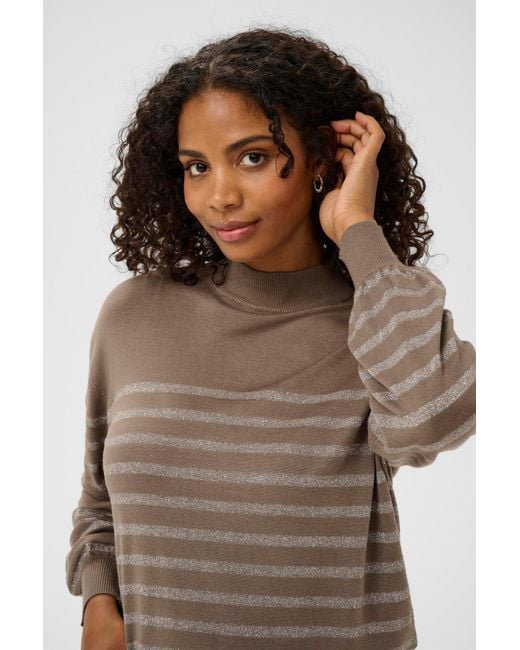 Kaffe Gray Pullover Kalizz