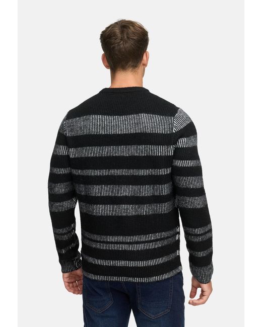 INDICODE Pullover Inkalle in Black für Herren