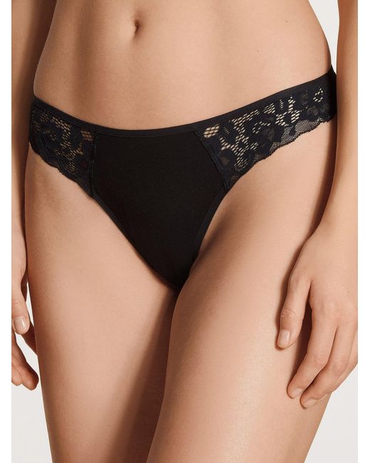 Calida Black String