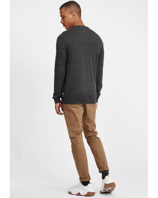 Solid Pullover Alegre in Gray für Herren