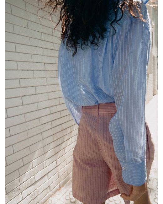 Mango Blue Bluse Belize