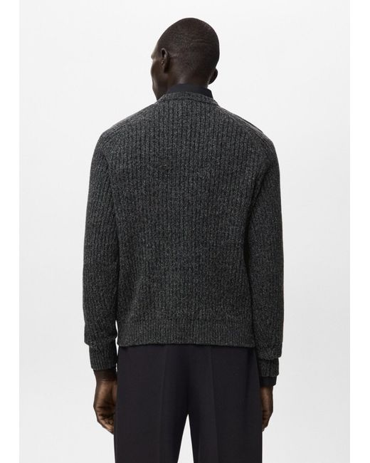 Mango Pullover in Black für Herren