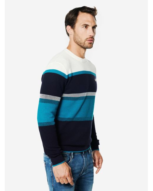 Koröshi Pullover in Blue für Herren