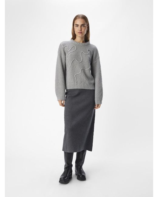 Object Gray Pullover 'Akina'