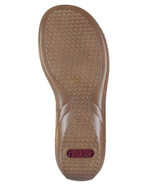 Rieker Blue Pantolette Basic