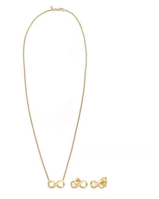 Elli Jewelry Metallic Schmuckset Infinity