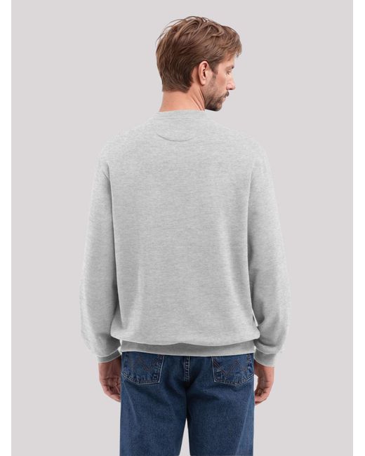 F4NT4STIC Sweatshirt Tv Times Pop Star David Bowie 1977 in Gray für Herren