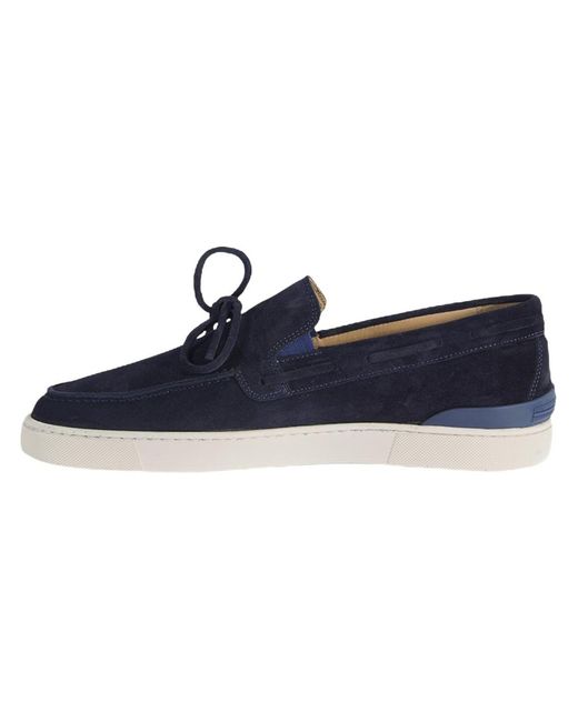 Desa Mokassin Slipper in Blue für Herren