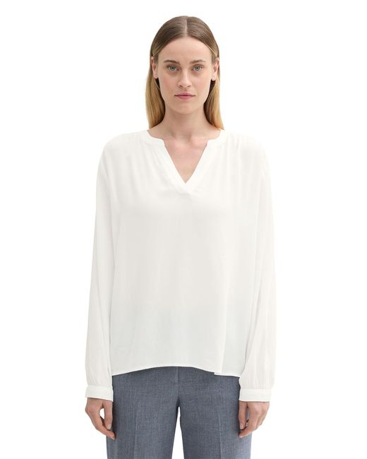 Tom Tailor White Bluse