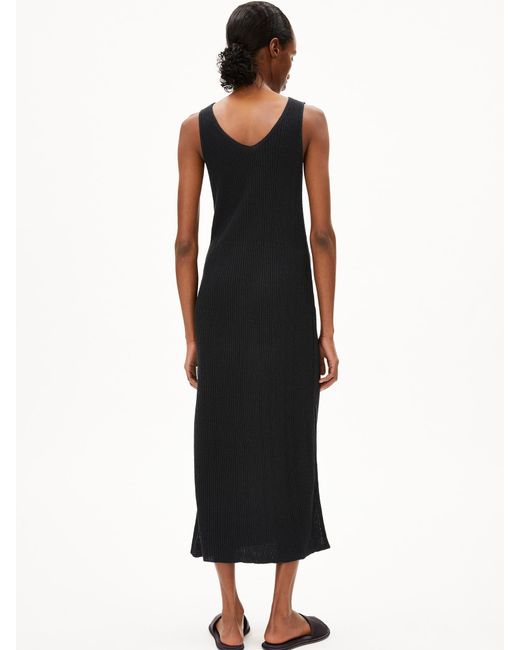 ARMEDANGELS Black Kleid 'Cindaa Lino'
