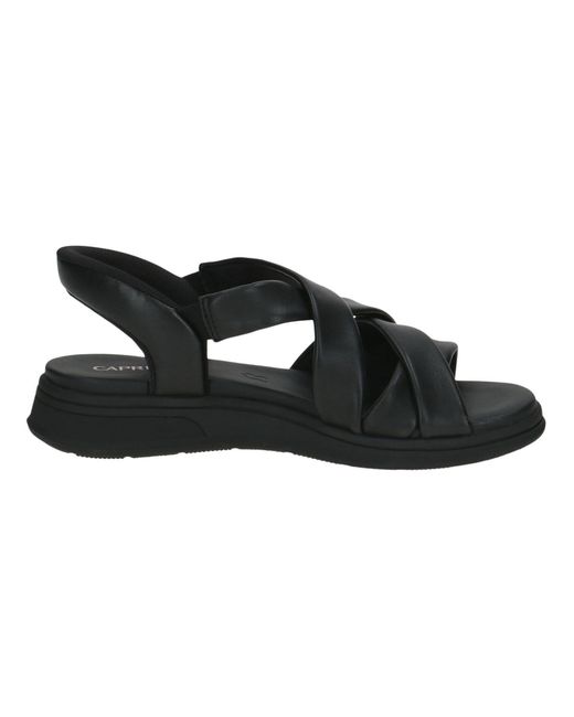 Caprice Black Sandale