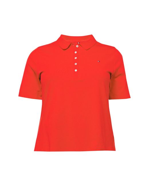 Tommy Hilfiger Red Poloshirt