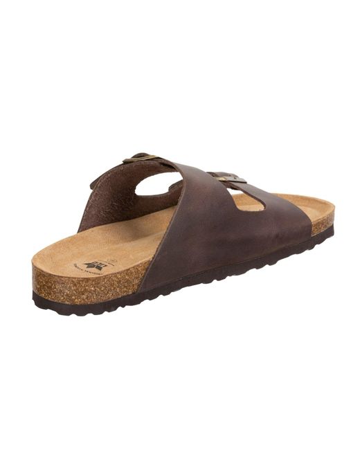 Lico Pantolette Alvaro in Brown für Herren