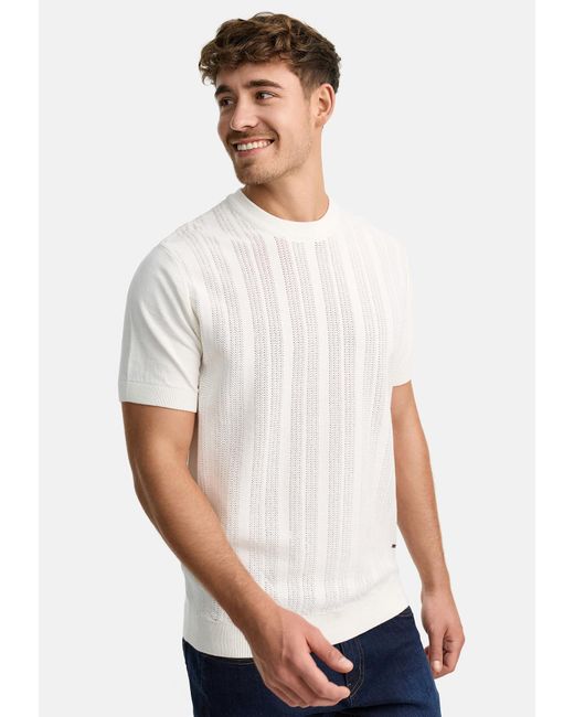 INDICODE Pullover Varson in White für Herren