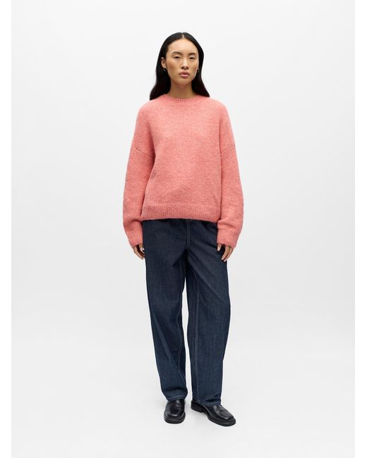 Object Pink Pullover Objsaggia
