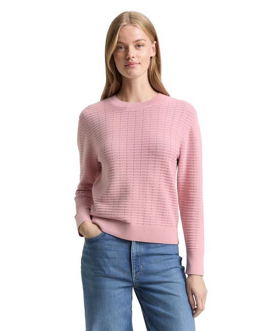 Tom Tailor Pink Pullover