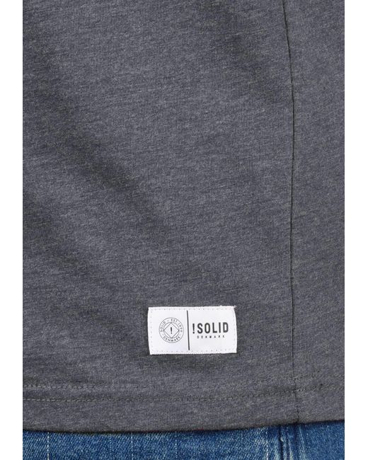 Solid Shirt Manoldo in Gray für Herren