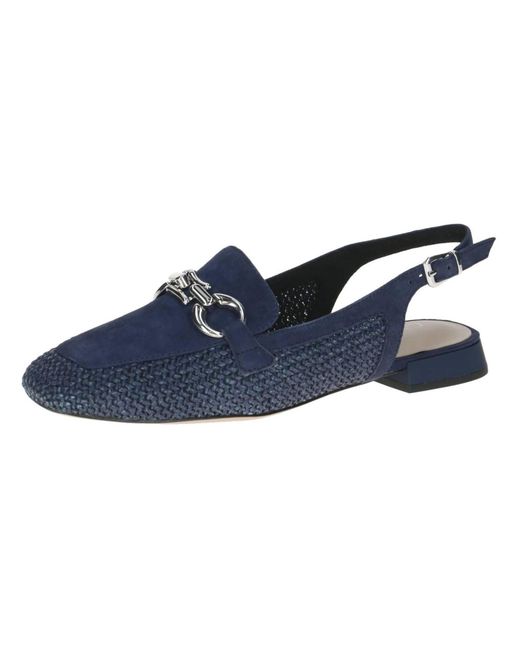 Caprice Blue Pumps