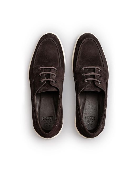 Lloyd Bootsschuhe Stride Deck in Black für Herren