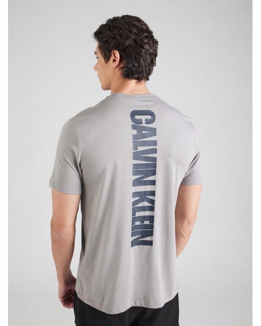 Calvin Klein T-Shirt in Gray für Herren