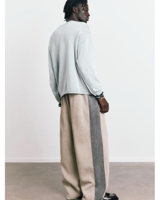 Pull&Bear Pullover Stwd in Gray für Herren