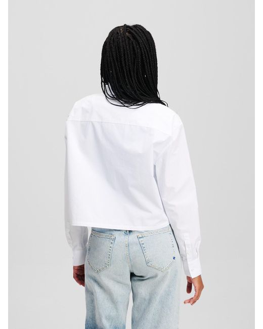 Karl Lagerfeld White Bluse