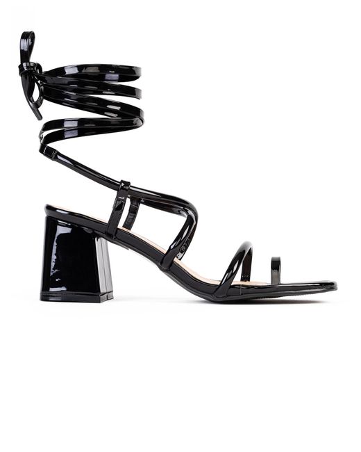 Celena Black Riemensandale