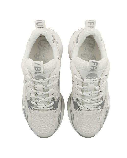 Buffalo White Sneaker Binary Shadow