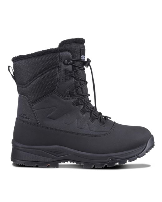 Icepeak Black Boots Alofi