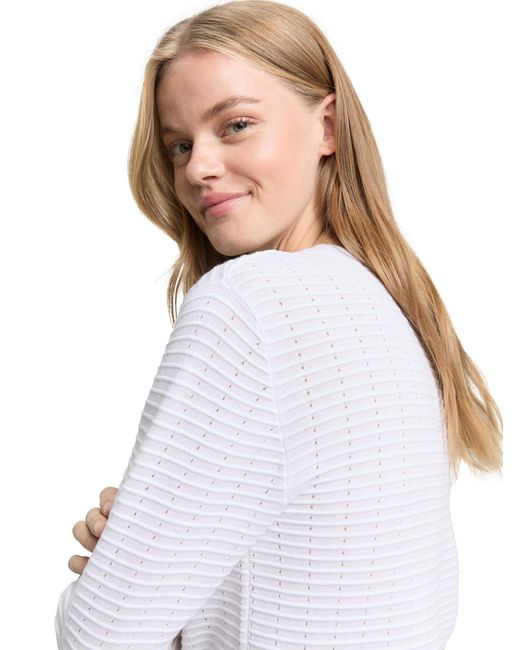 Tom Tailor White Pullover