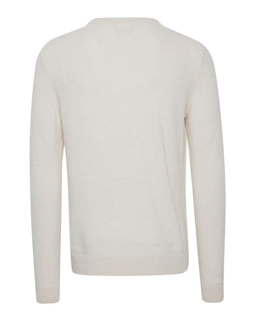 Solid Pullover in White für Herren
