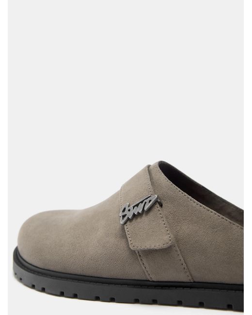 Pull&Bear Pantolette Stwd in Gray für Herren