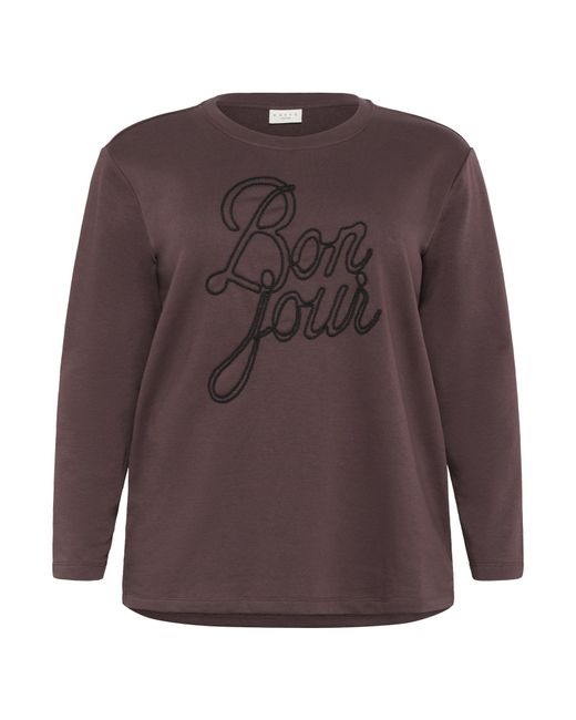 Kaffe Brown Pullover Berla