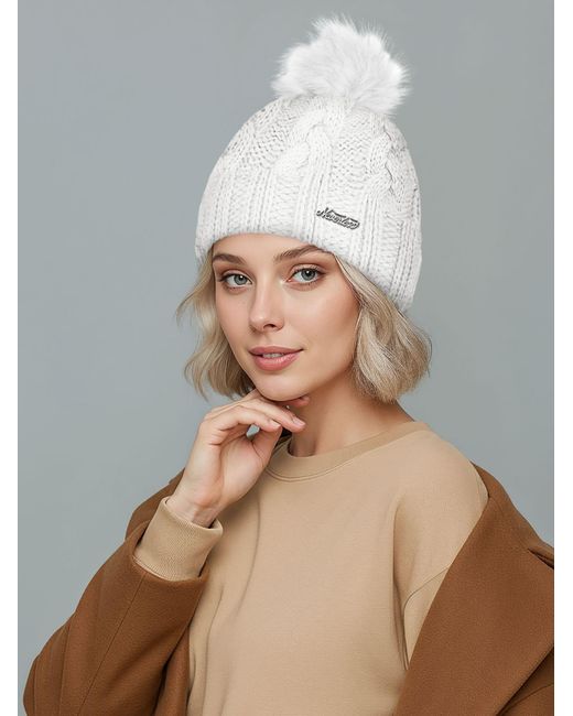 Neverless White Mütze Katy