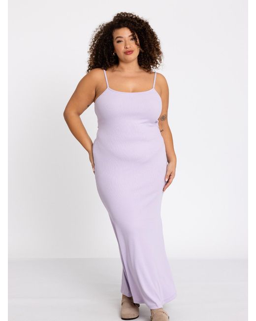 Yoek Purple Kleid
