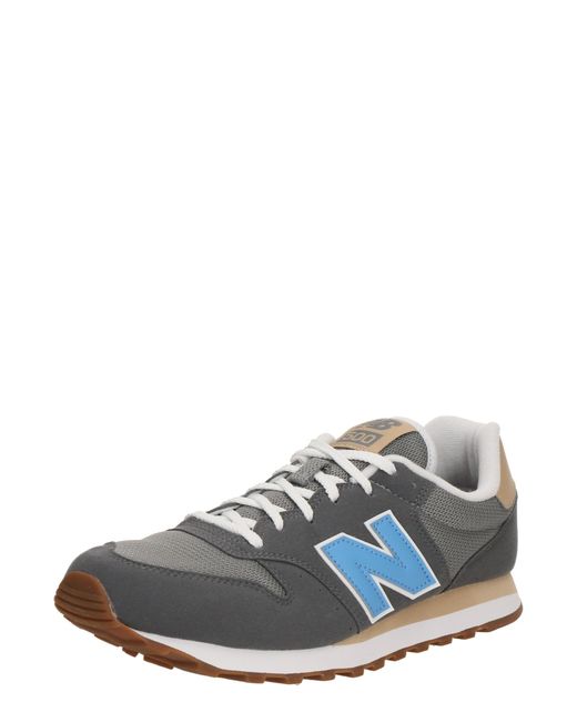 New Balance White Sneaker '500'