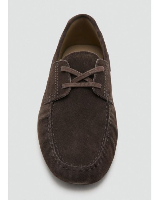 Mango Schnürschuh Driver in Brown für Herren