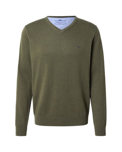 Fynch-Hatton Pullover in Green für Herren