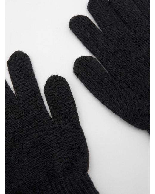 Pull&Bear Fingerhandschuhe in Black für Herren