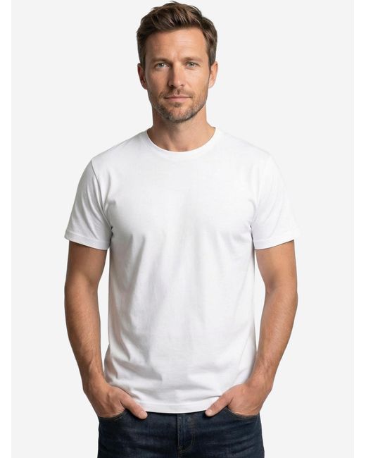 S.oliver Shirt Basic in White für Herren